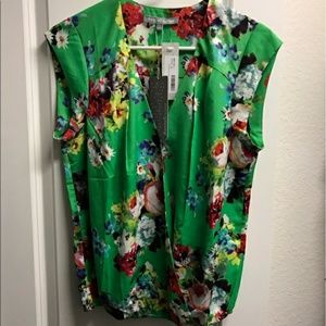 Daniel Rainn Gretel Floral Print Top